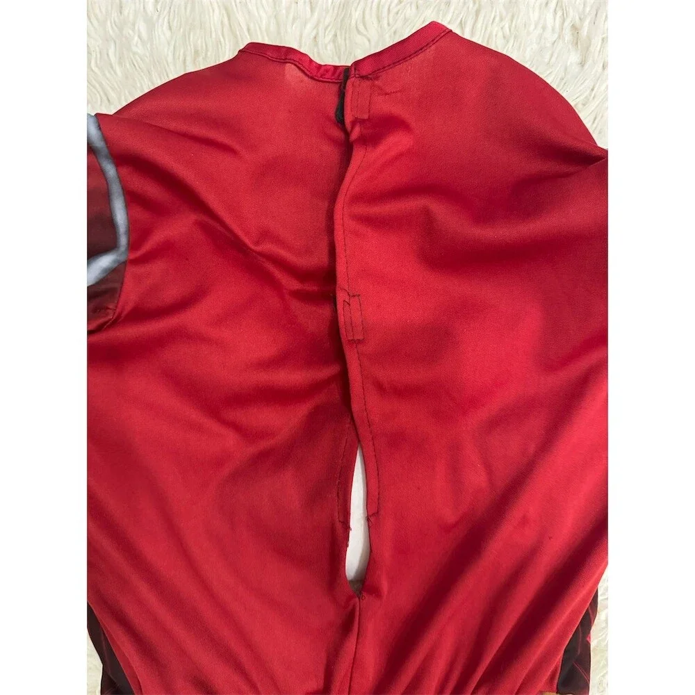Rubie's Iron Man Civil War Costume Kids Size M Red Gold Padded Muscle Chest